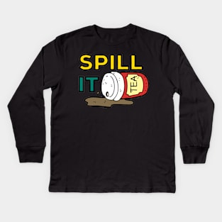 Spill It Kids Long Sleeve T-Shirt